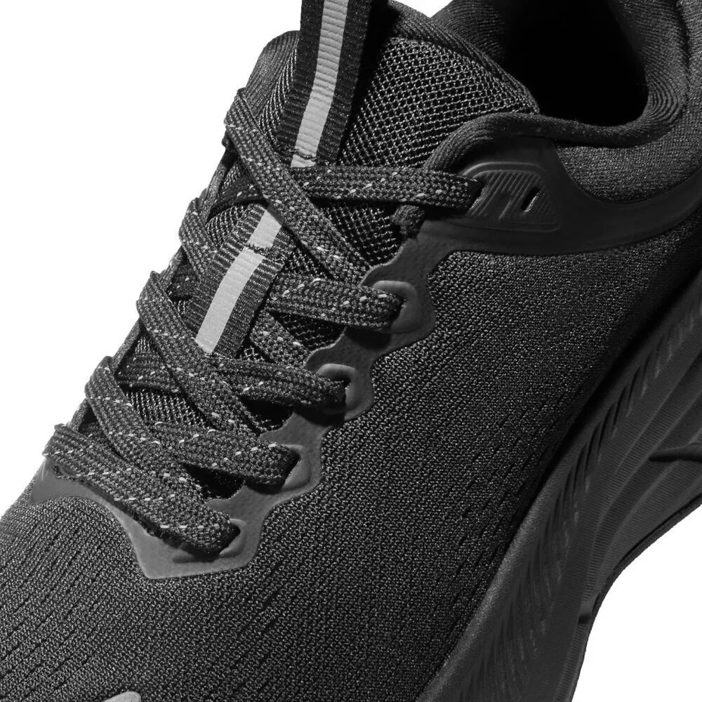 Nortiv 8 Women's All Black Walking Shoes Cushioned Non-Slip Breathable Sneakers
